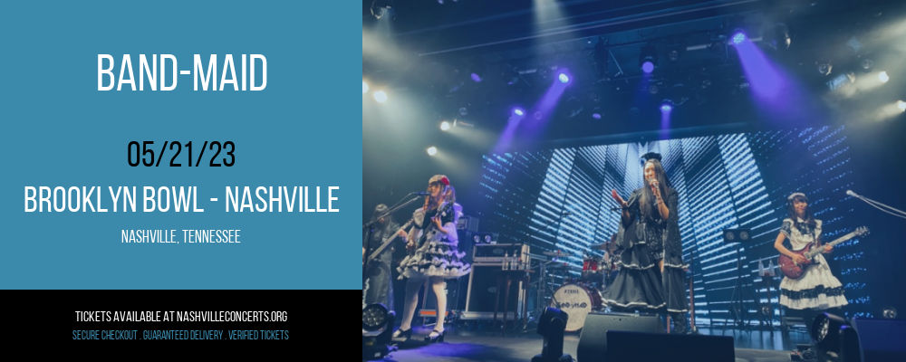 Band-Maid at Brooklyn Bowl at Brooklyn Bowl