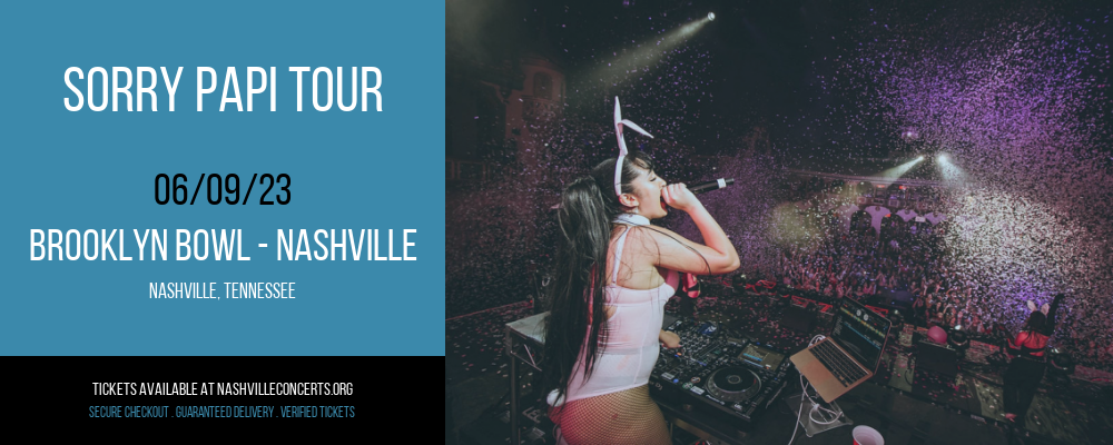 Sorry Papi Tour at Brooklyn Bowl