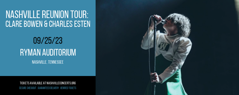 Nashville Reunion Tour at Ryman Auditorium