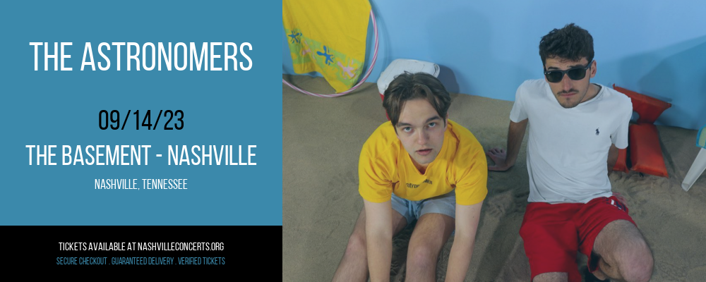 The Astronomers at The Basement at The Basement