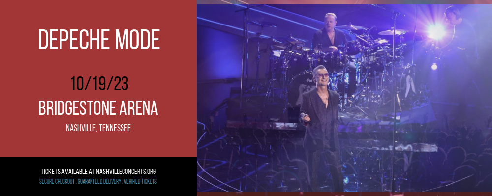 Depeche Mode at Bridgestone Arena at Bridgestone Arena